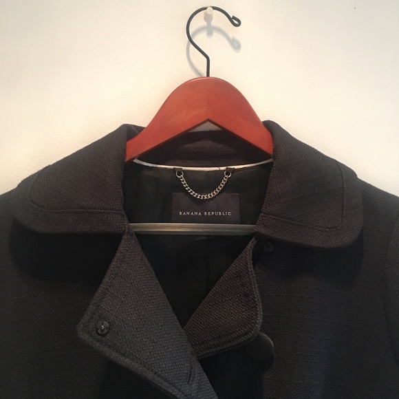 Banana Republic double breasted pea coat, size M - Picture 6 of 16